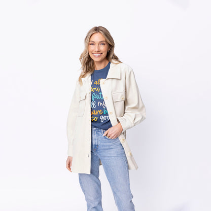 Faith Corduroy Shacket