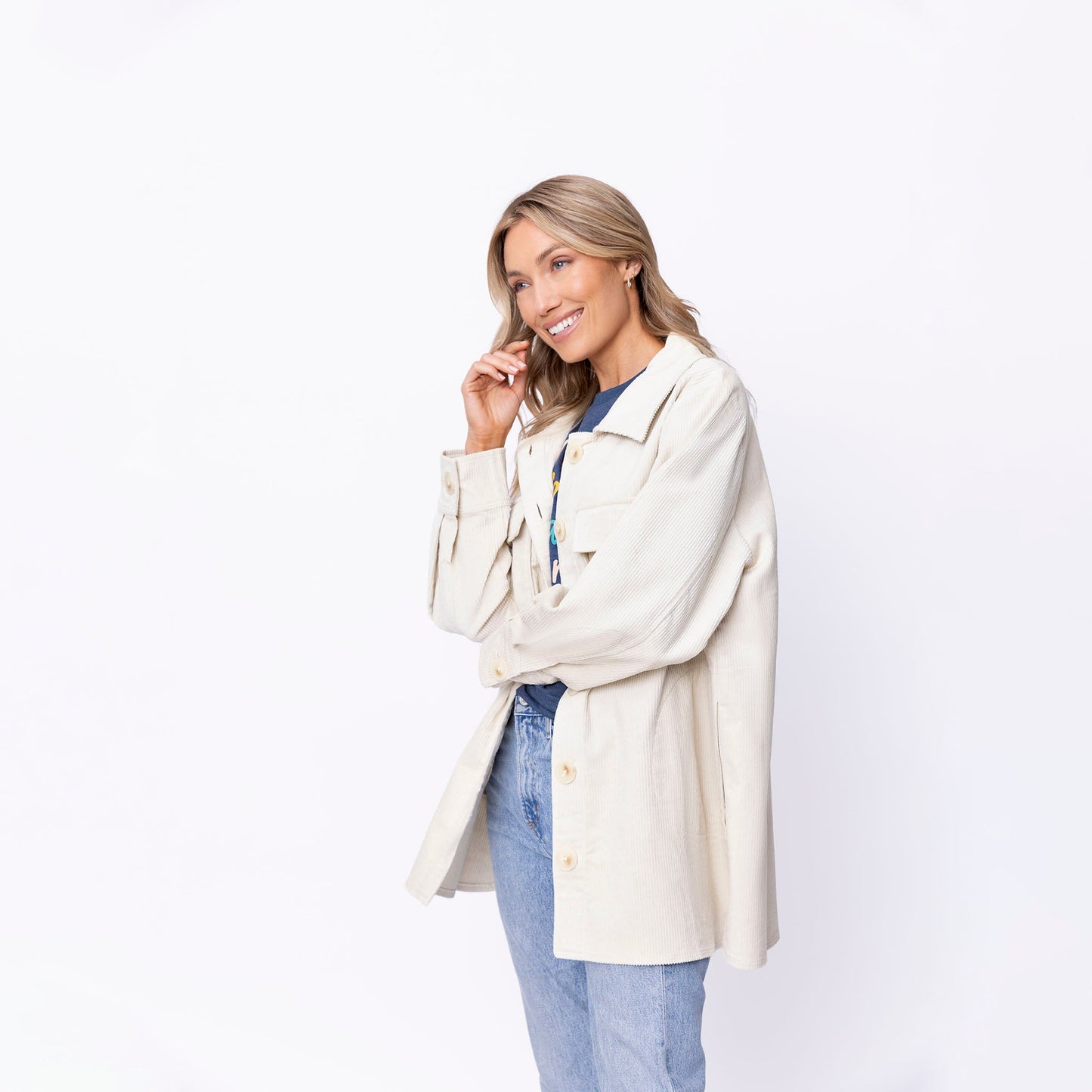 Faith Corduroy Shacket