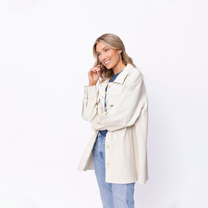 Faith Corduroy Shacket