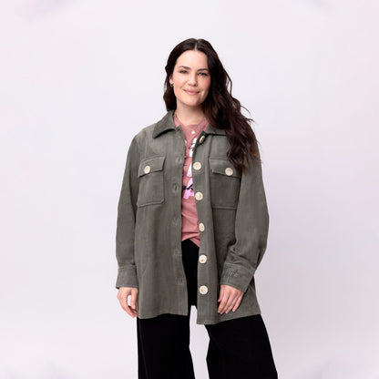 Faith Corduroy Shacket
