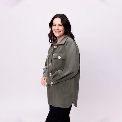 Faith Corduroy Shacket