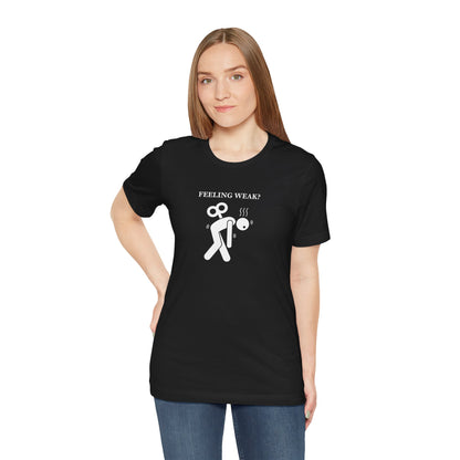 Christian Philippians 4:13 T-Shirt — "Feeling Weak?" Strength Faith Tee