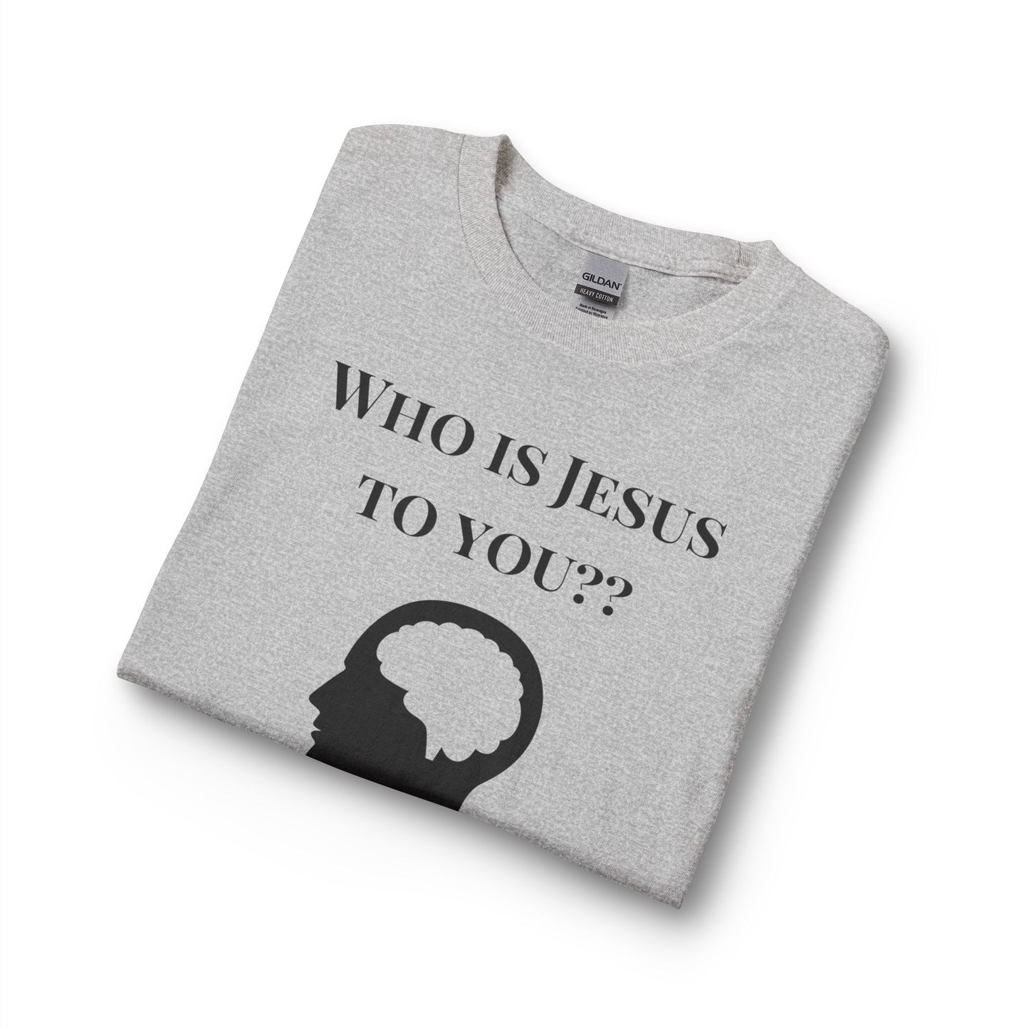 Who Is Jesus To You? Long Sleeve - Christian Faith Icons Tee