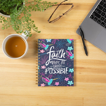 Faith Hummingbird  Spiral Journal