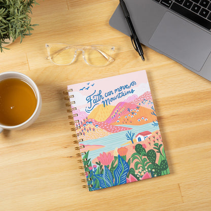 Faith Can Move Mountains  Spiral Journal