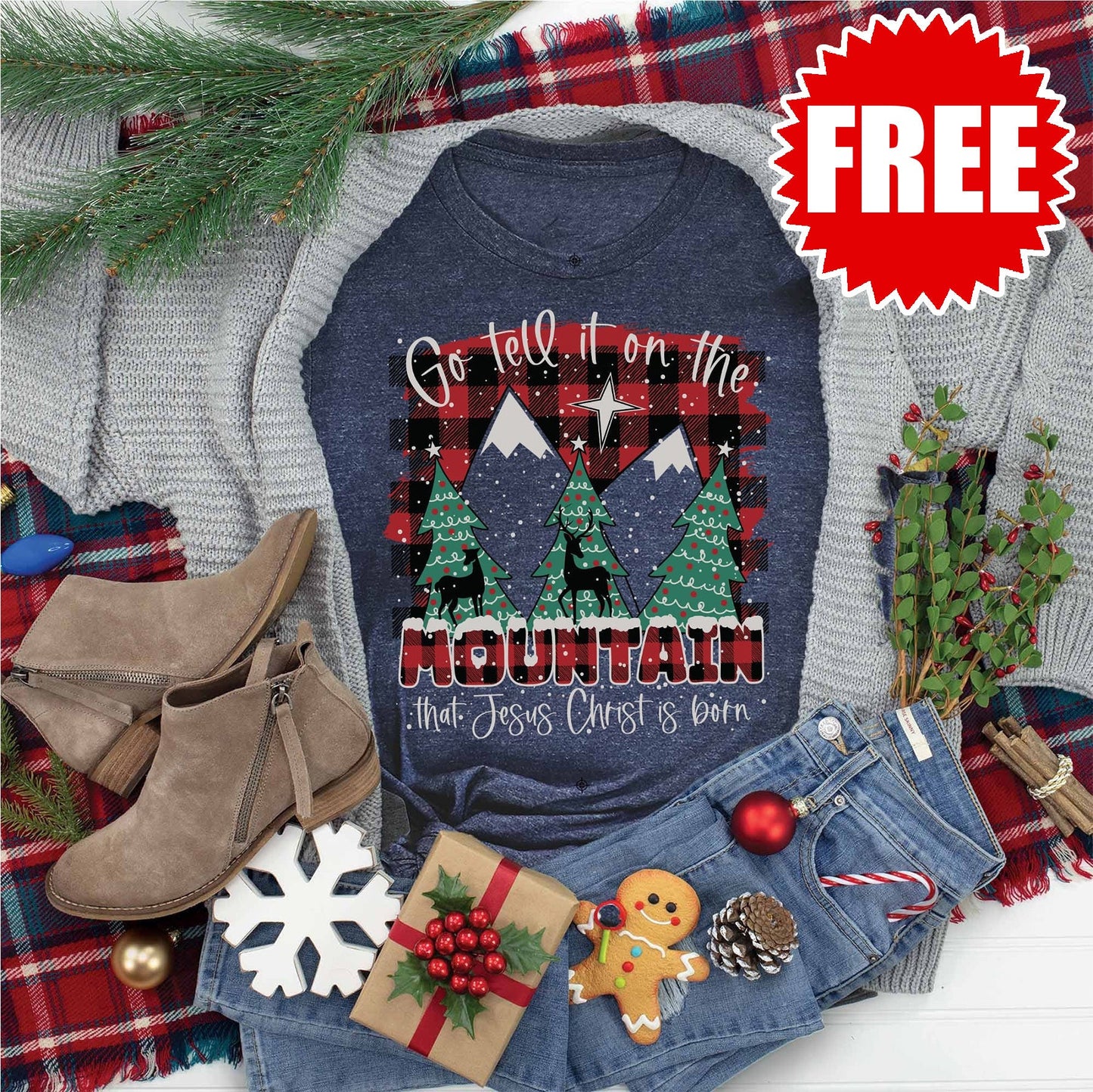 Go Tell It on The Mountain Tee - 0