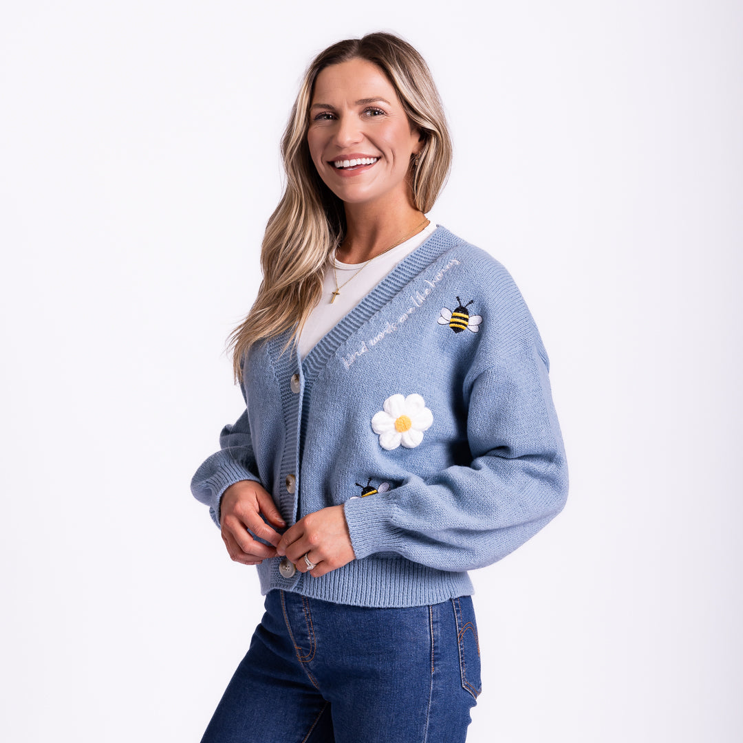 Kind Words are Like Honey Cardigan