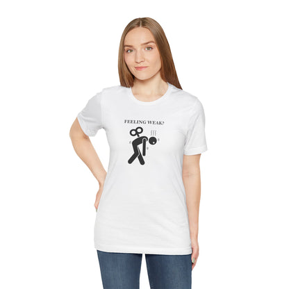 Christian Philippians 4:13 T-Shirt — "Feeling Weak?" Strength Faith Tee