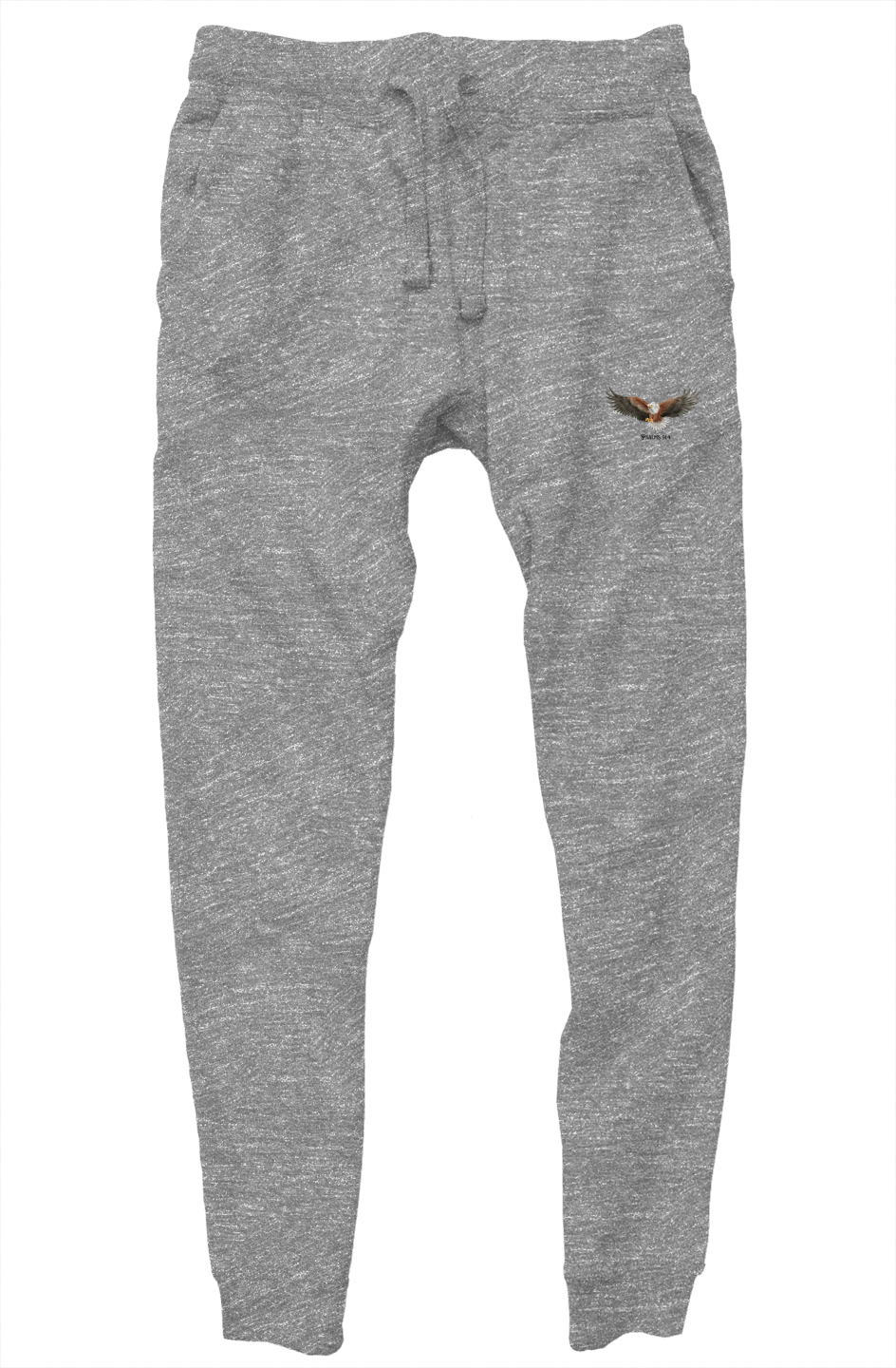 Under His Wings Sweatpants (Black text)