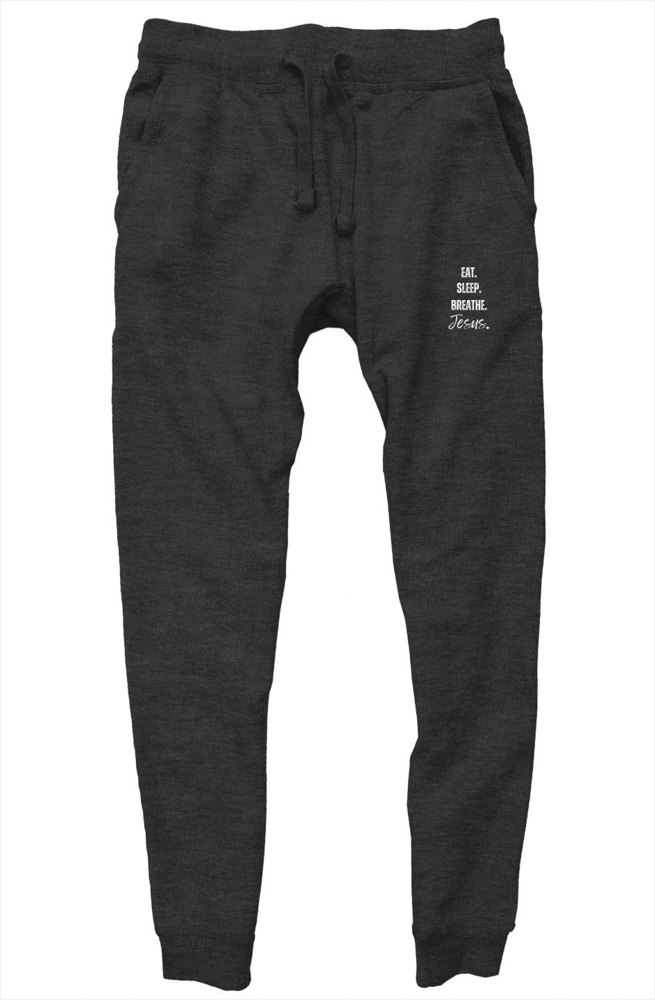 Eat, Sleep, Breathe Design (White Text)