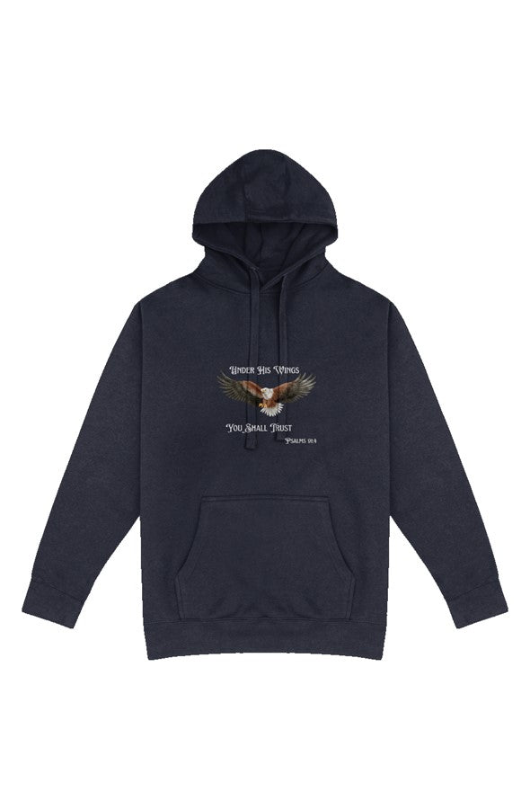 Under His Wings Christian Hoodie