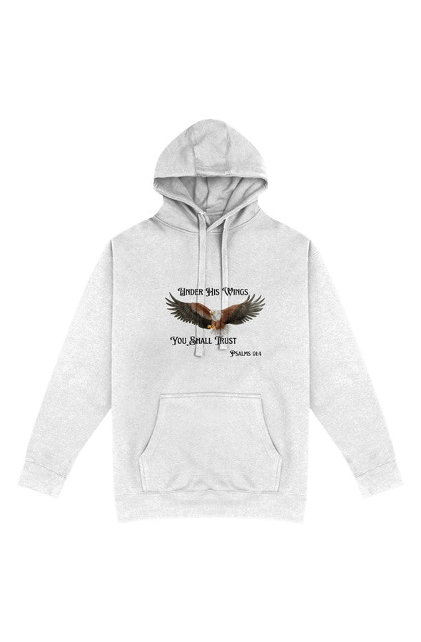 Under His Wings Christian Hoodie