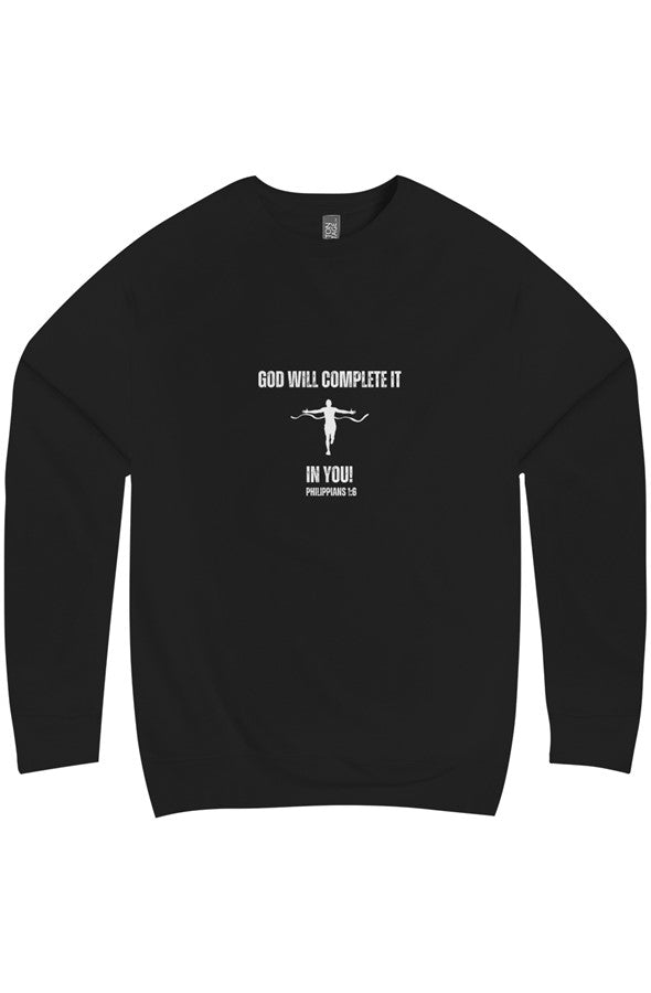 Start to Finish Christian Sweatshirt