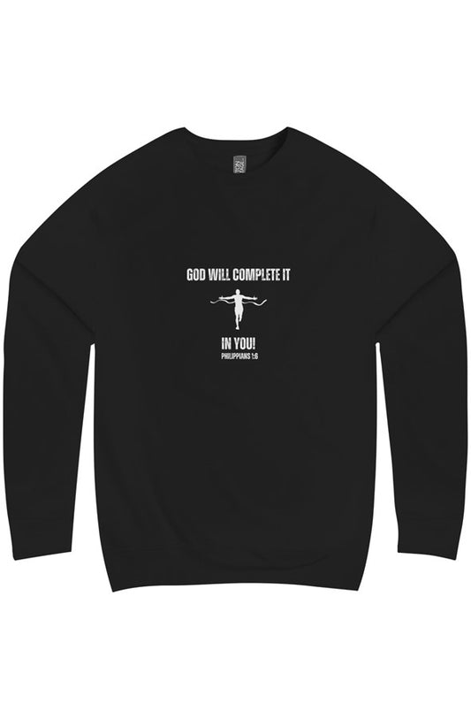 Start to Finish Christian Sweatshirt