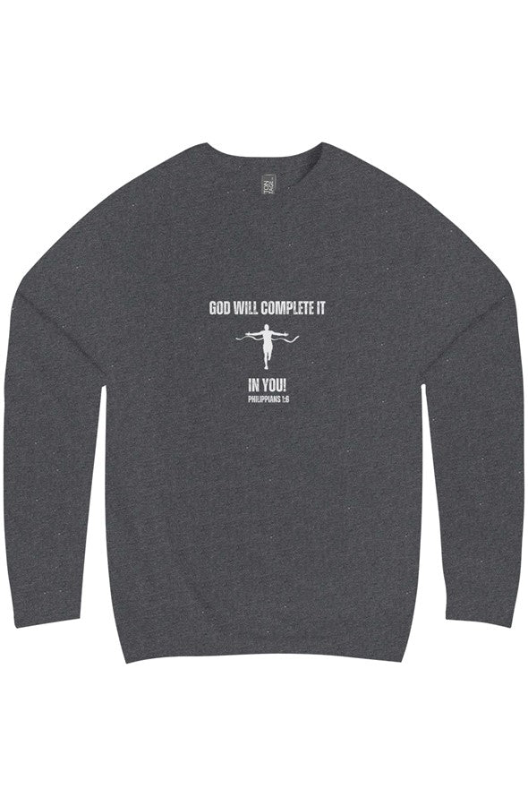 Start to Finish Christian Sweatshirt