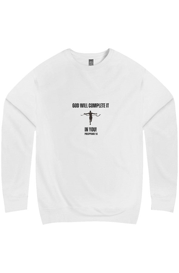 Start to Finish Christian Sweatshirt