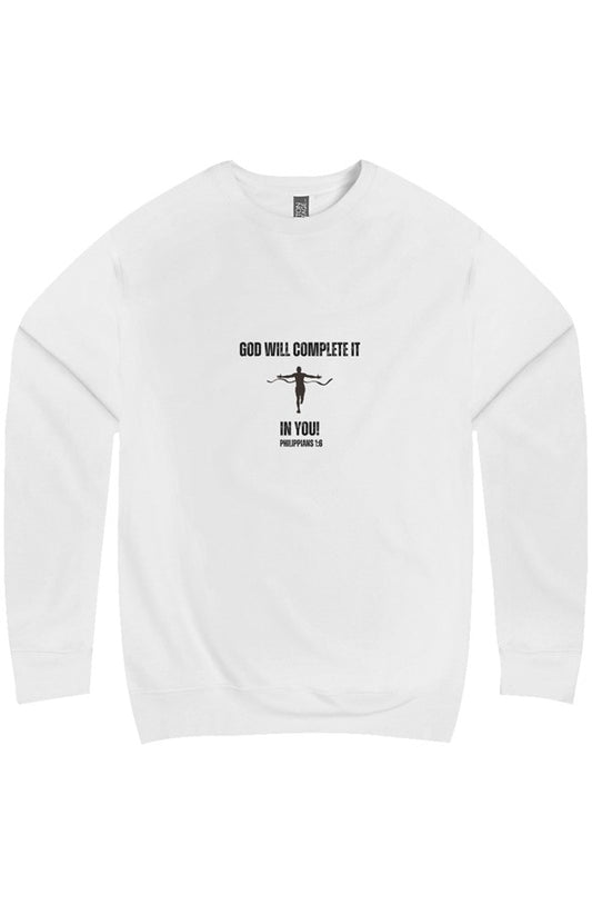 Start to Finish Christian Sweatshirt