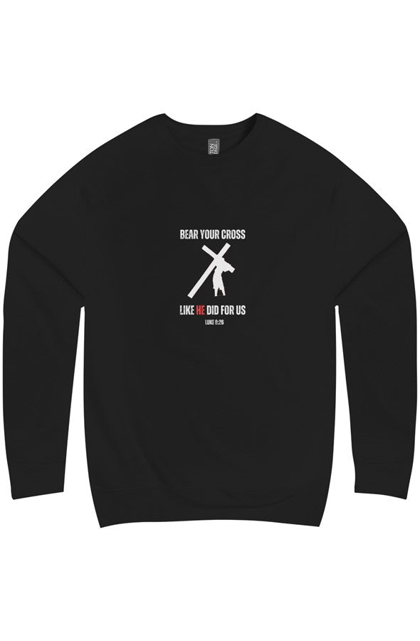 Bear Your Burden Christian Sweatshirt