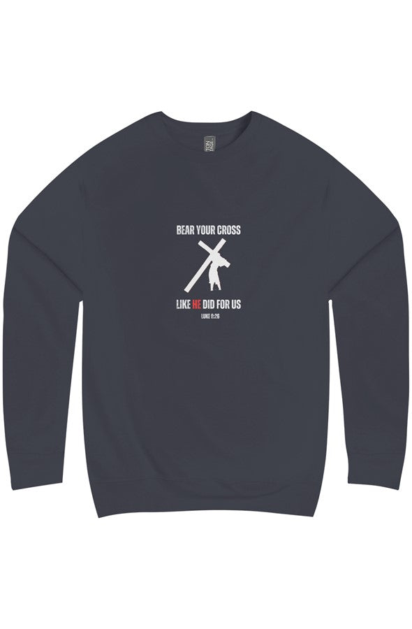 Bear Your Burden Christian Sweatshirt