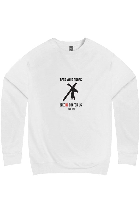 Bear Your Burden Christian Sweatshirt