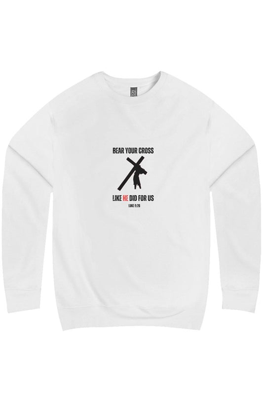 Bear Your Burden Christian Sweatshirt