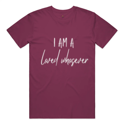 unisex t shirt loved whosoever