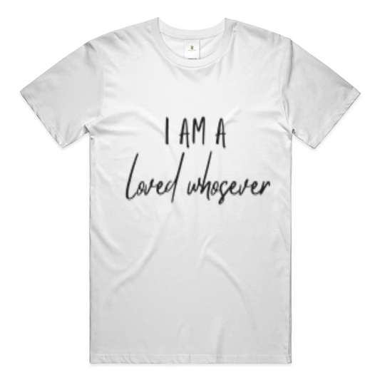 unisex t shirt loved whosoever