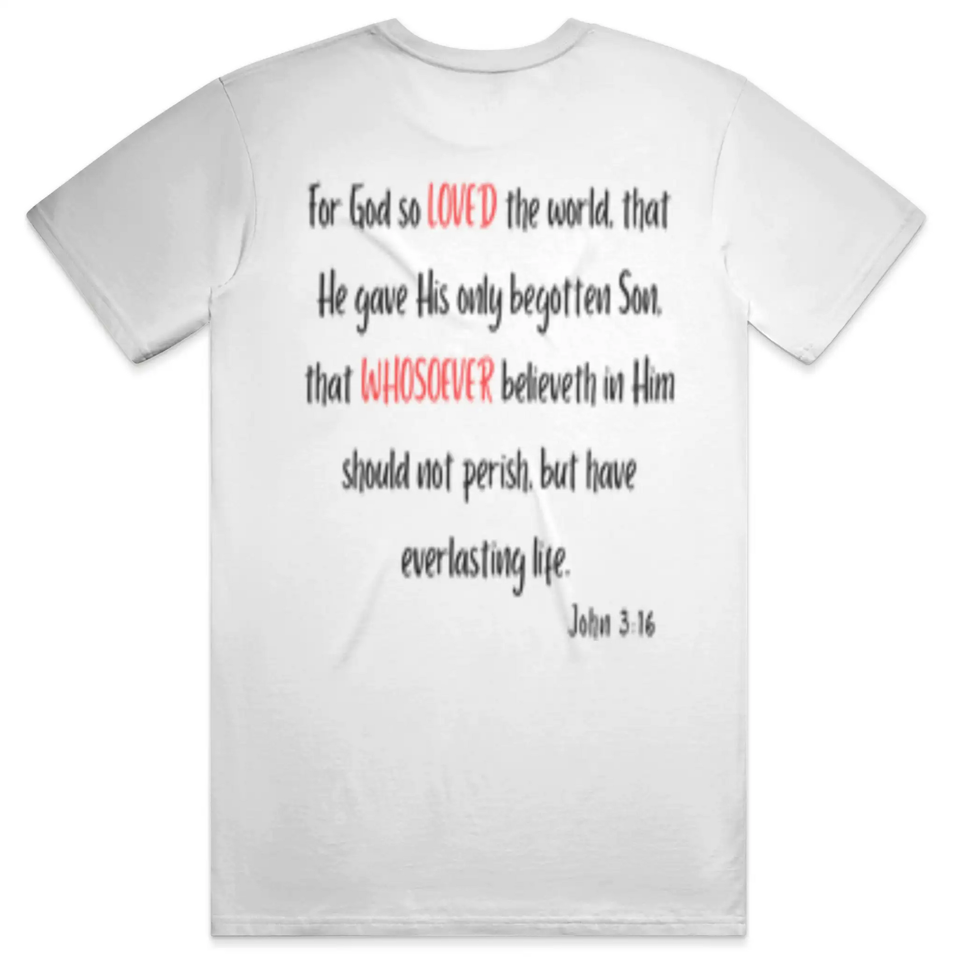 unisex t shirt loved whosoever