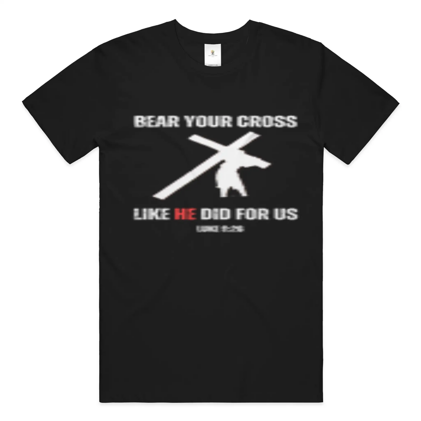 unisex t shirt cross