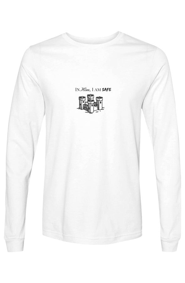 Bella Canvas Long Sleeve T Shirt Lord my fortress