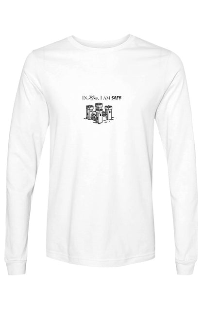 Bella Canvas Long Sleeve T Shirt Lord my fortress
