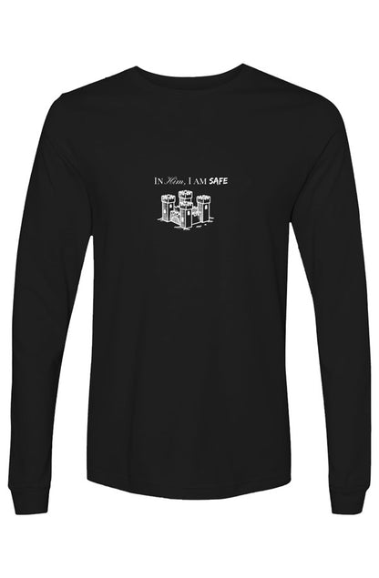 Bella Canvas Long Sleeve T Shirt Lord my fortress