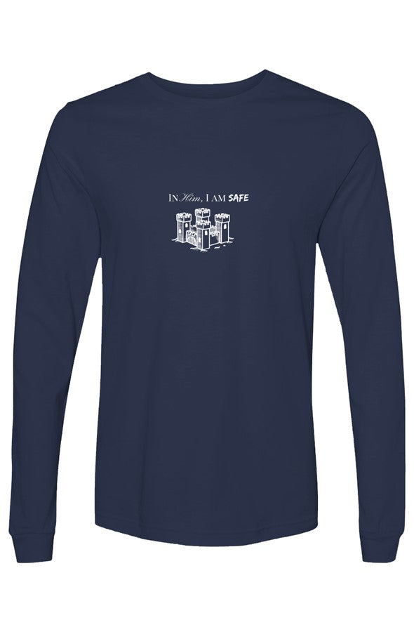 Bella Canvas Long Sleeve T Shirt Lord my fortress