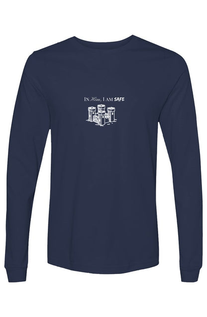Bella Canvas Long Sleeve T Shirt Lord my fortress