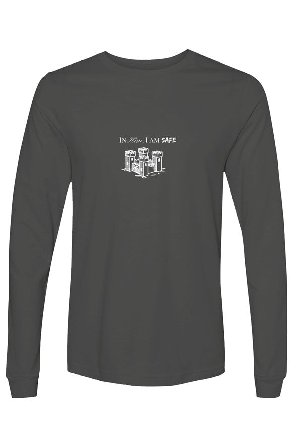 Bella Canvas Long Sleeve T Shirt Lord my fortress