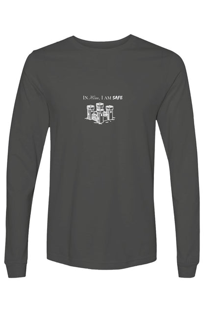 Bella Canvas Long Sleeve T Shirt Lord my fortress