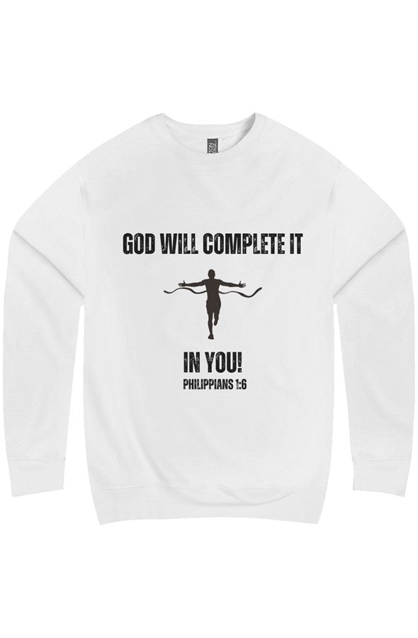 Start to Finish Christian Sweatshirt