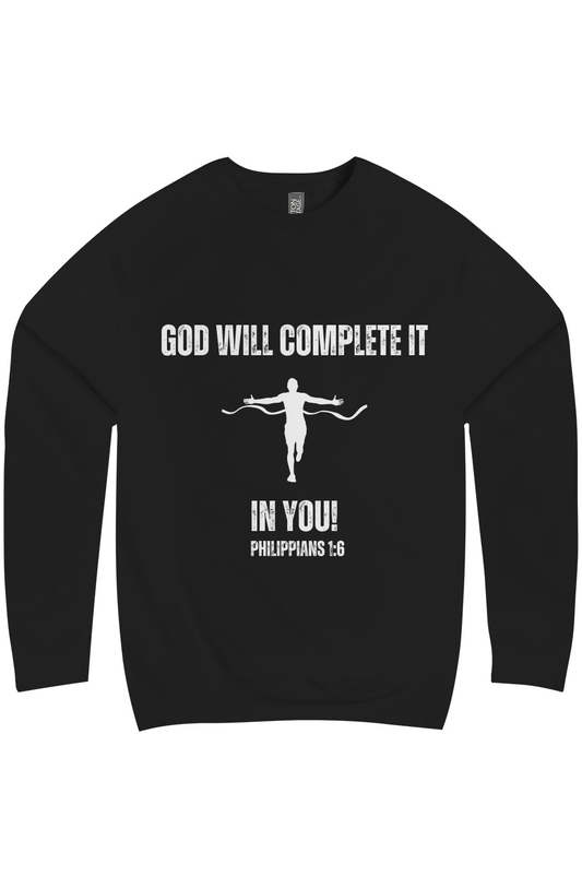 Start to Finish Christian Sweatshirt