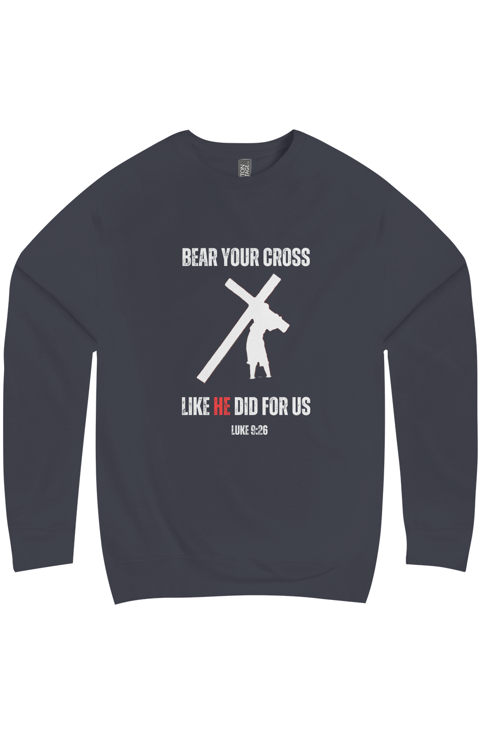 Bear Your Burden Christian Sweatshirt