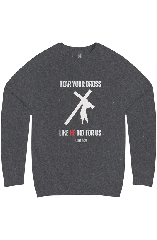 Bear Your Burden Christian Sweatshirt