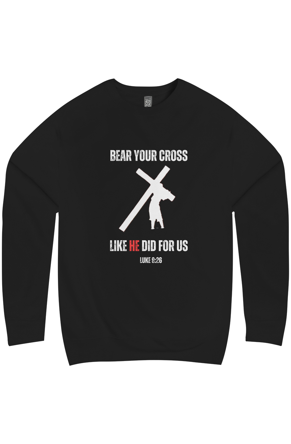 Bear Your Burden Christian Sweatshirt