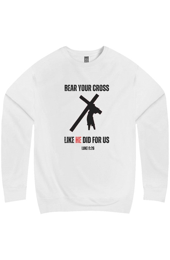 Bear Your Burden Christian Sweatshirt