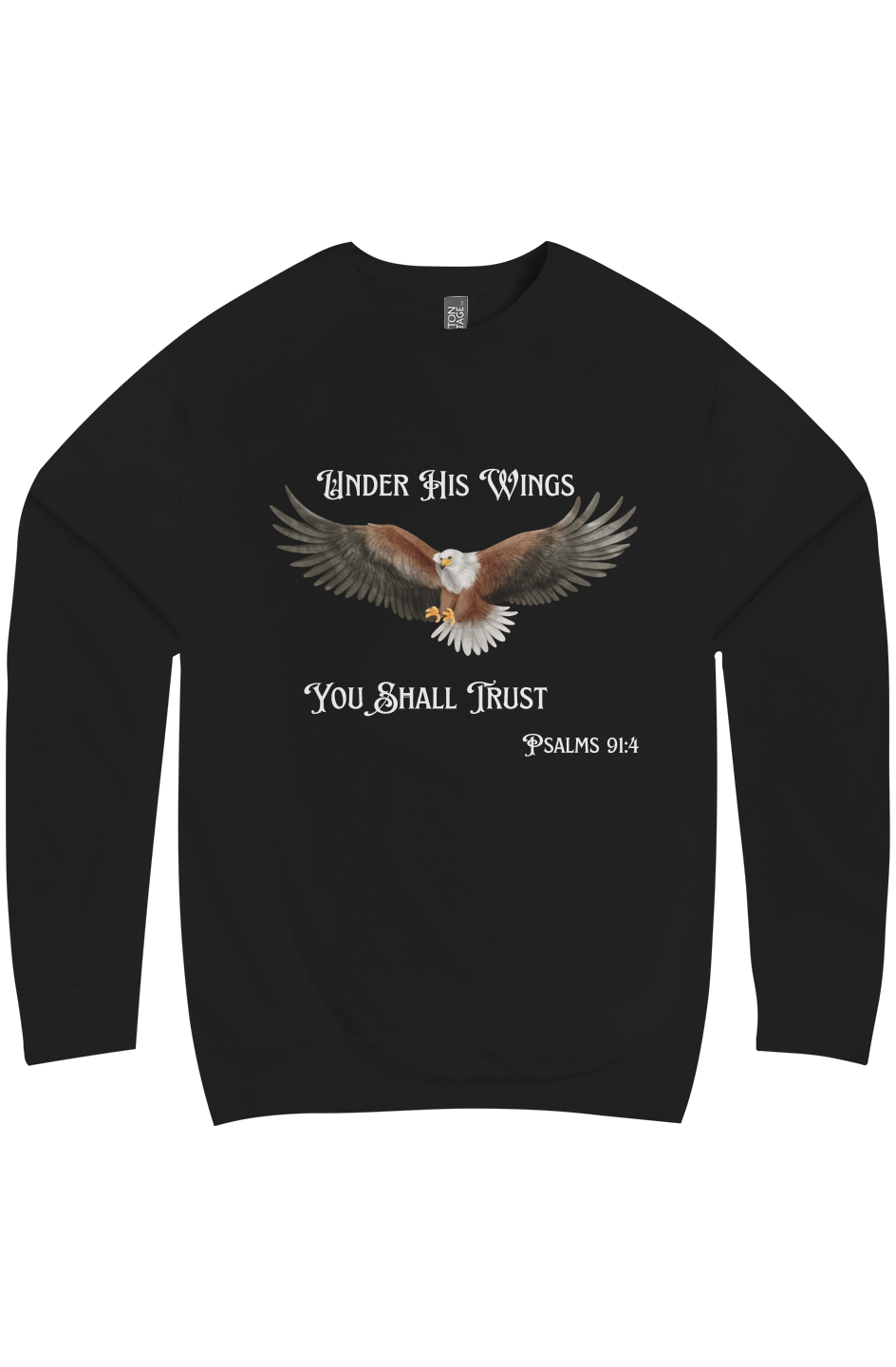 Under His Wings Christian Sweatshirt