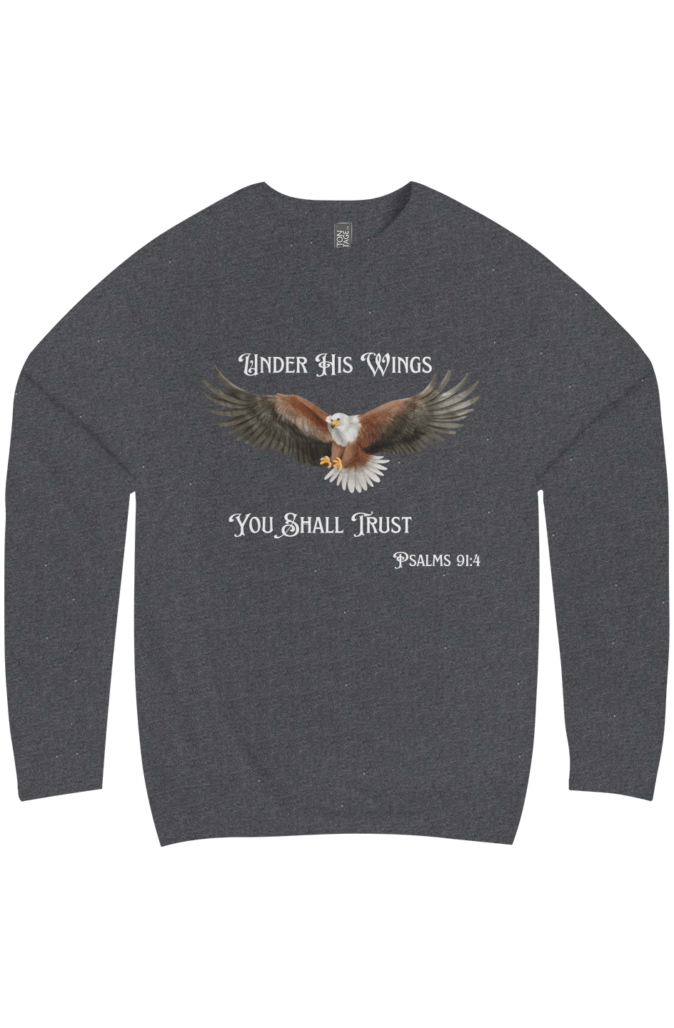 Under His Wings Christian Sweatshirt