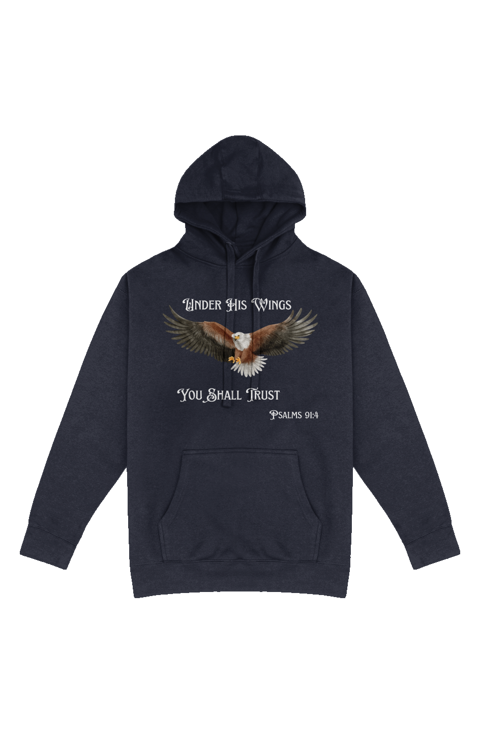 Under His Wings Christian  Hoodie