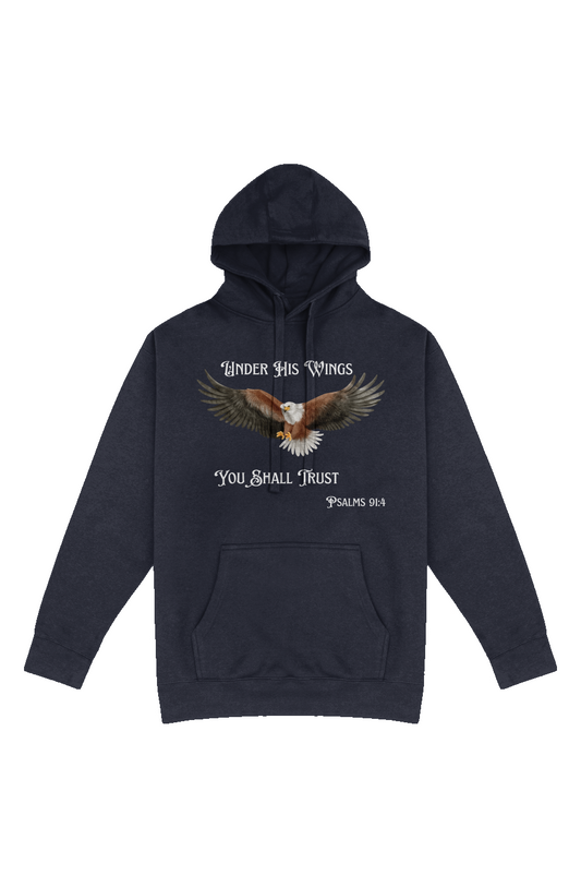 Under His Wings Christian  Hoodie