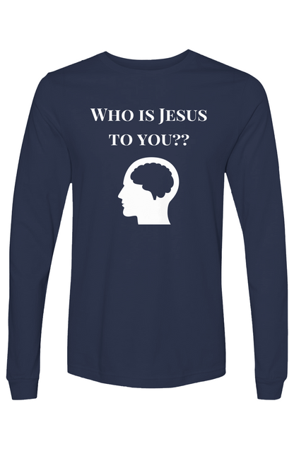 Who is Jesus to You Christian Shirt