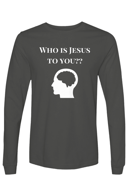 Who is Jesus to You Christian Shirt