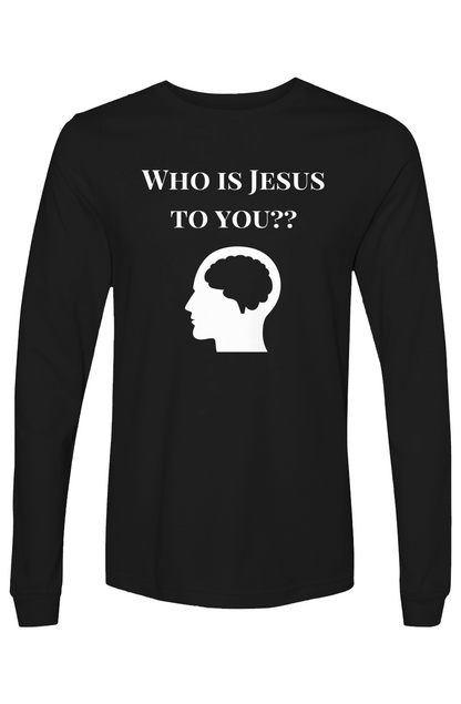 Who is Jesus to You Christian Shirt