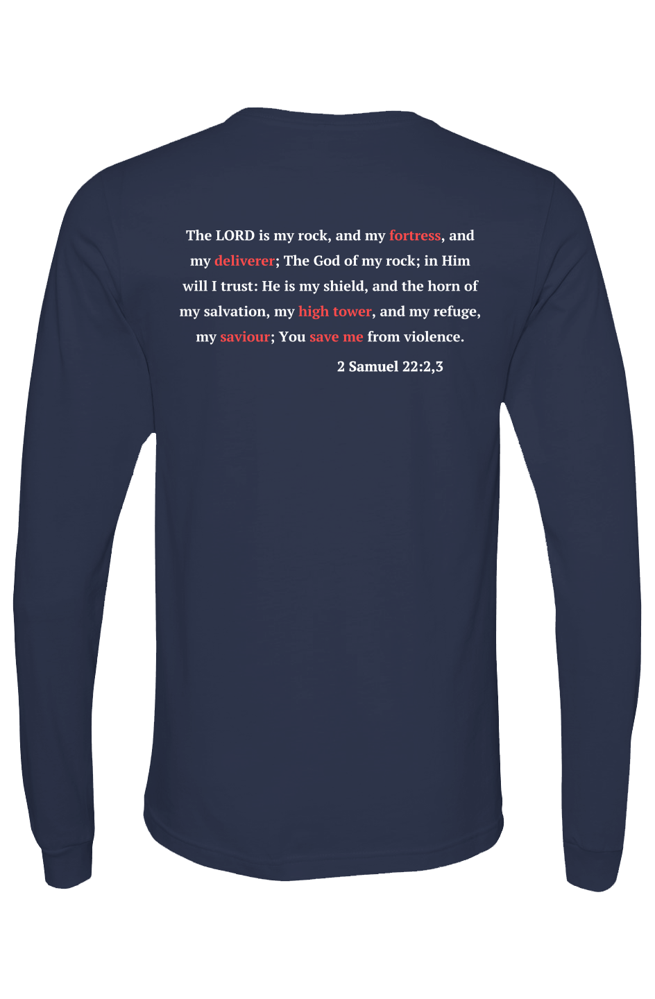 The Lord is a Fortress Christian Shirt